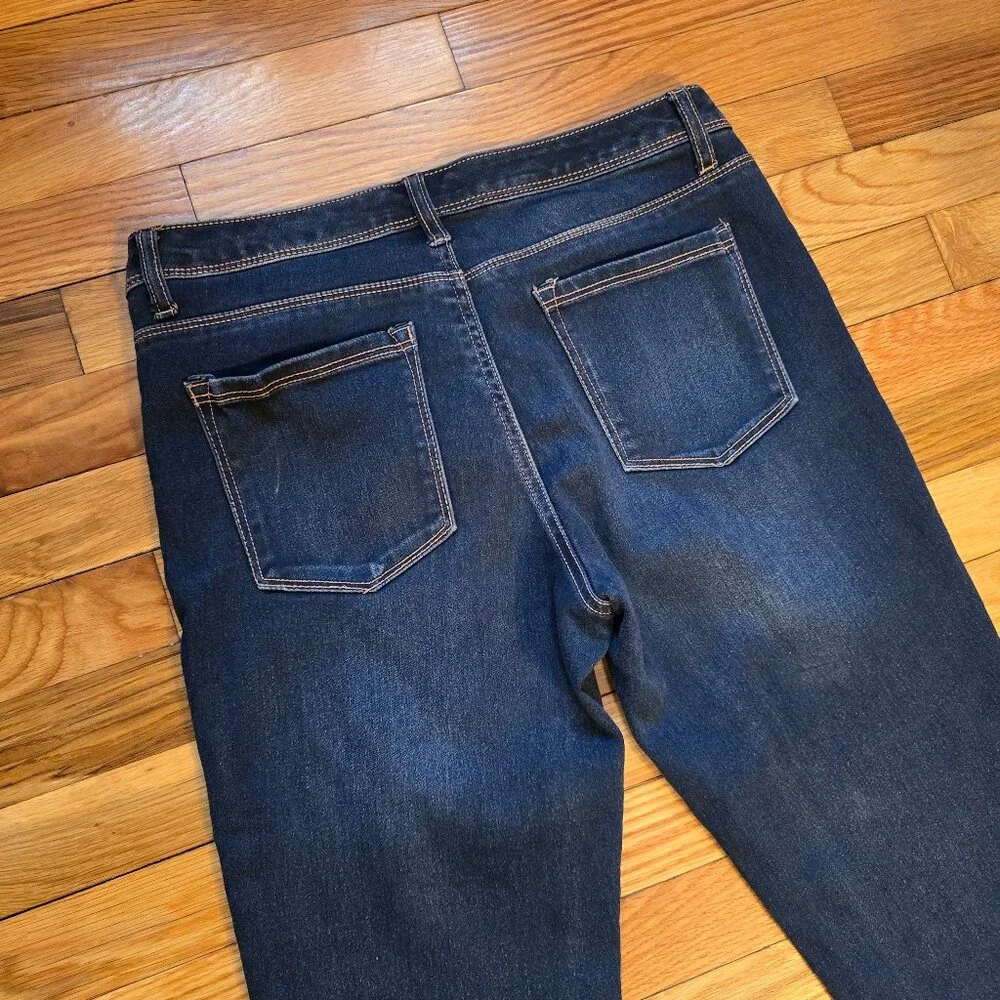 Bandolino Selene crop denim, EUC, size 6
